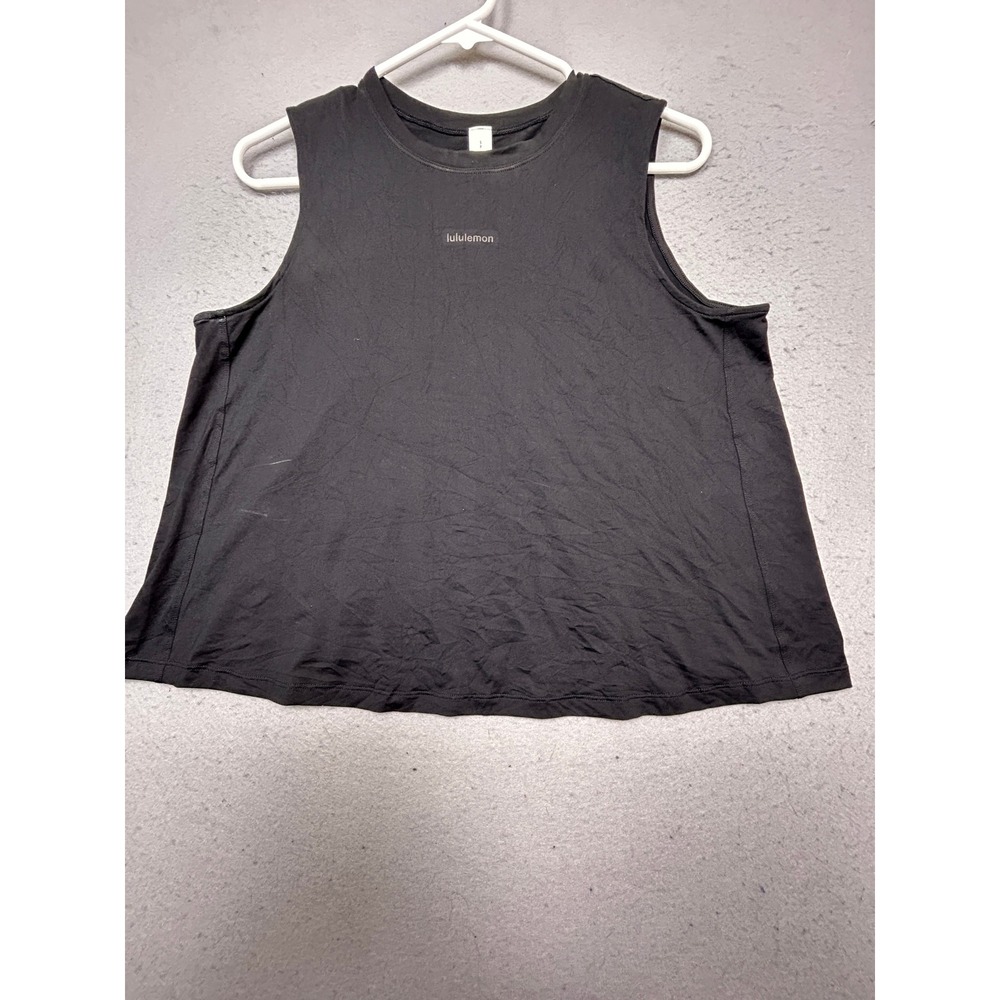 Lululemon All Yours Tank Top Polyamide Polyester Black Small Women
